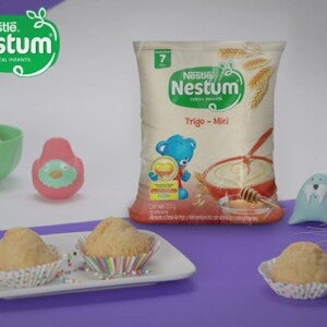 Postre de Auyama y Cambur con NESTUM® Postre de Auyama y Cambur con NESTUM®