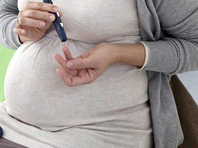 Diabetes gestacional Mujer con Diabetes gestacional