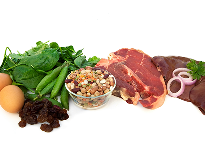 Importancia del hierro en la dieta Importancia del hierro en la dieta